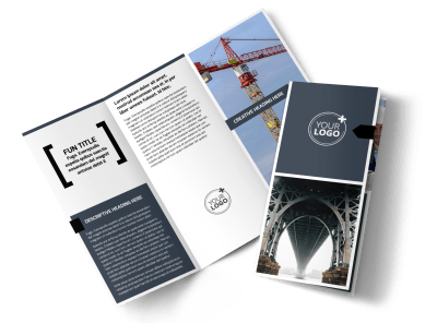 Top Engineering Consultants Tri-Fold Brochure Template