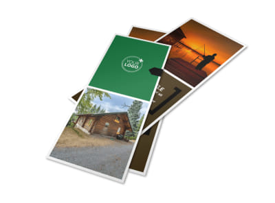 Fishing Lodge Flyer Template 2 preview