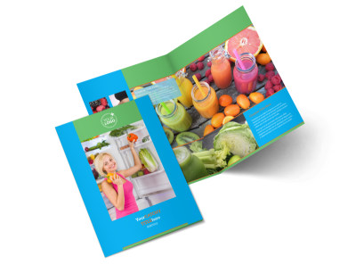 Nutrition Education Bi-Fold Brochure Template 2 preview