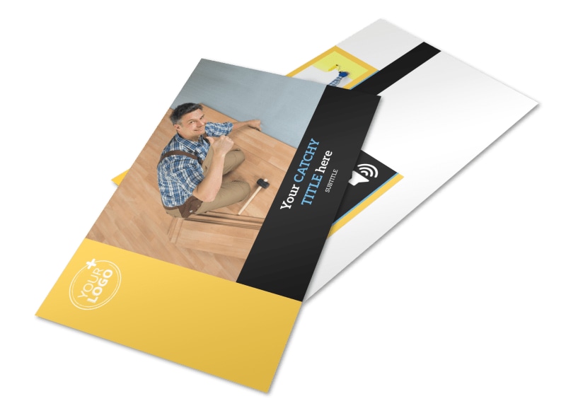 Handyman Service Postcard Template