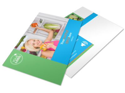 Nutrition Education Postcard Template 2 preview