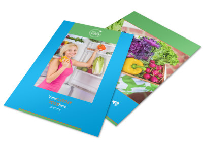 Nutrition Education Flyer Template preview