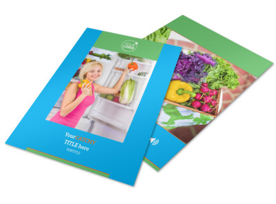 Nutrition Education Flyer Template preview