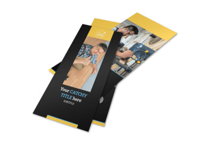 Handyman Services Rack Card Template 2 preview