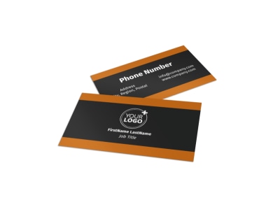 Clean Energy Consulting Business Card Template preview