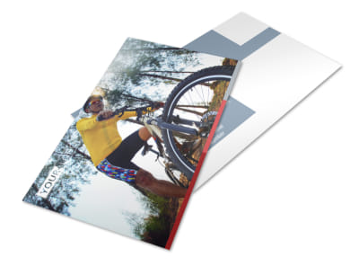 Bike Repair Shop Postcard Template 2 preview