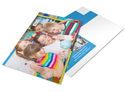 Speech Therapy Postcard Template preview