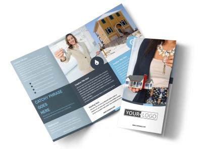 Reliable Property Management Tri-Fold Brochure Template preview
