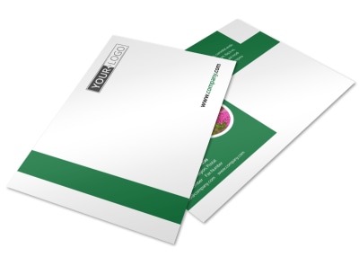 Greenhouse Postcard Template preview