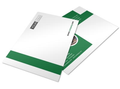 Solar Energy Company Postcard Template preview