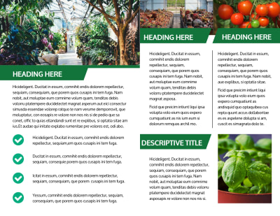 Greenhouse Brochure Template Preview 2