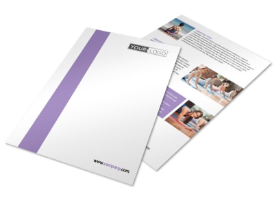 Pilates & Yoga Flyer Template preview
