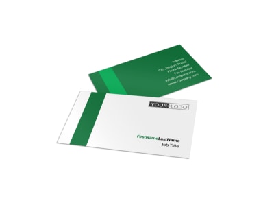 Greenhouse Business Card Template preview
