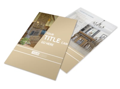 Interior Design Flyer Template 3 preview