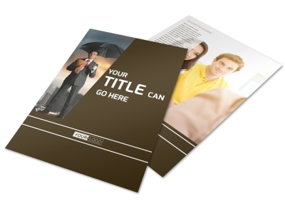 Insurance Agency Flyer Template preview