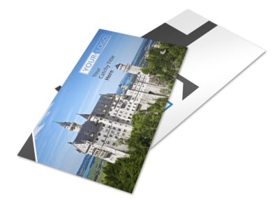 European Travel Agency Postcard Template 2 preview