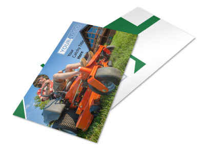 Lawn Care Service Postcard Template 2 preview