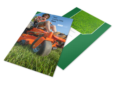 Lawn Care Service Flyer Template 3 preview