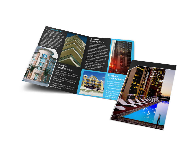 Condominium Real Estate Brochure Template