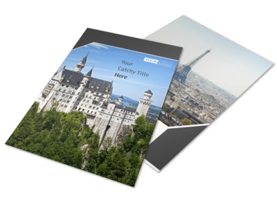 European Travel Agency Flyer Template preview