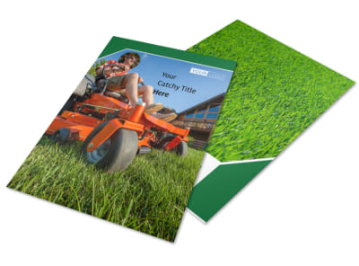 Lawn Care Service Flyer Template preview