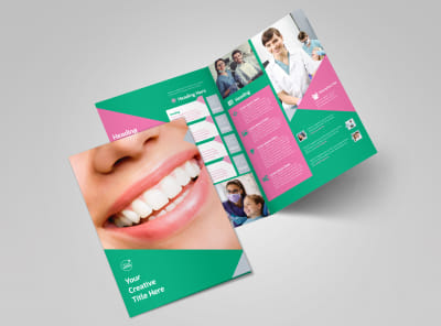 Dental Surgery Center Bi-Fold Brochure Template 2 preview