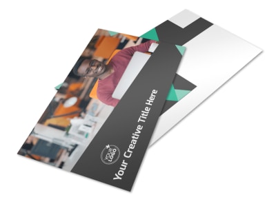 Computer Education Postcard Template 2 preview