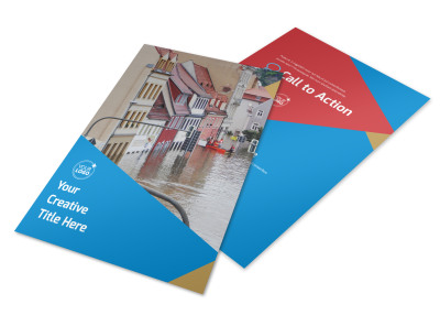 Flood Insurance Flyer Template 3 preview
