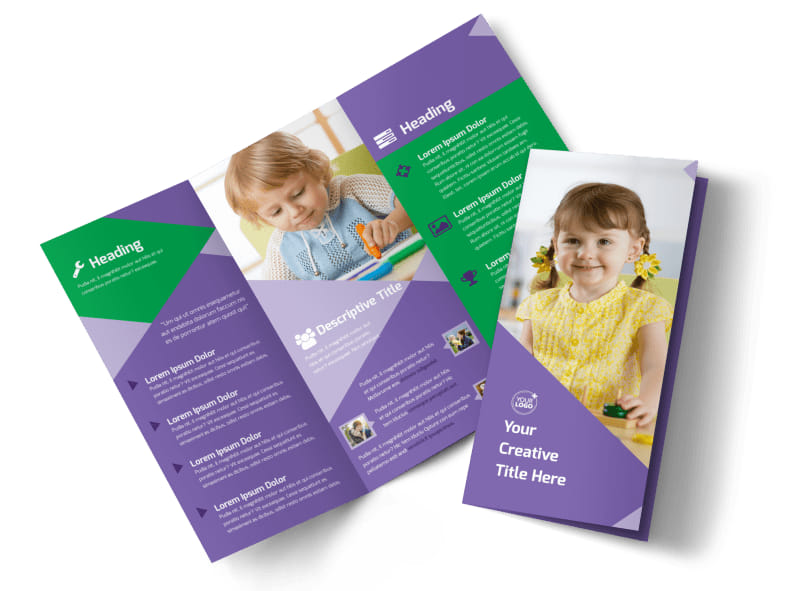 daycare brochure