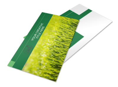 Lawn Care & Mowing Postcard Template 2 preview