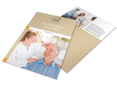 Mental Health Counseling Center Flyer Template preview