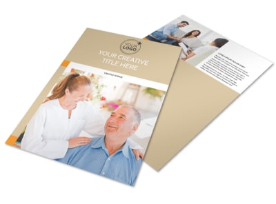 Mental Health Counseling Center Flyer Template preview