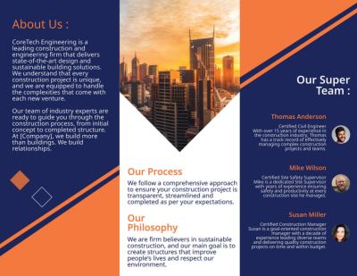 Engineering Consultants Brochure Template Preview 2