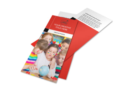 Language Learning Rack Card Template 2 preview