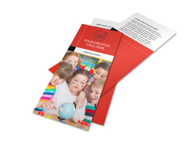 Language Learning Rack Card Template 2 preview