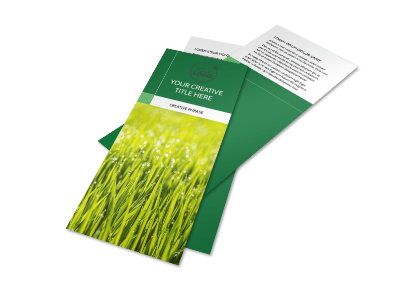 Lawn Mowing Flyer Template Preview 1