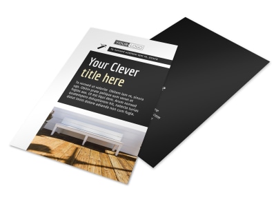 Decking Service Flyer Template 3 preview