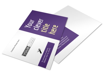 Education Foundation Postcard Template preview