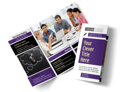 Education Foundation Tri Fold Brochure Template preview