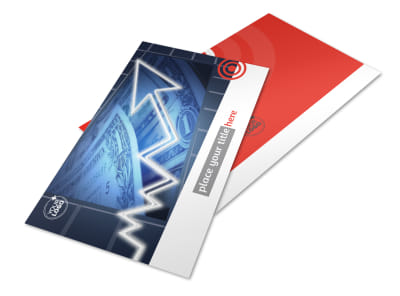 Wealth Management Services Postcard Template 2 preview