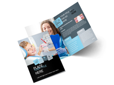 Dentist Office Bi-Fold Brochure Template 2 preview
