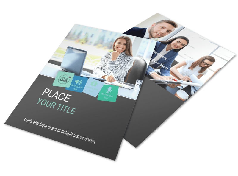 marketing flyer