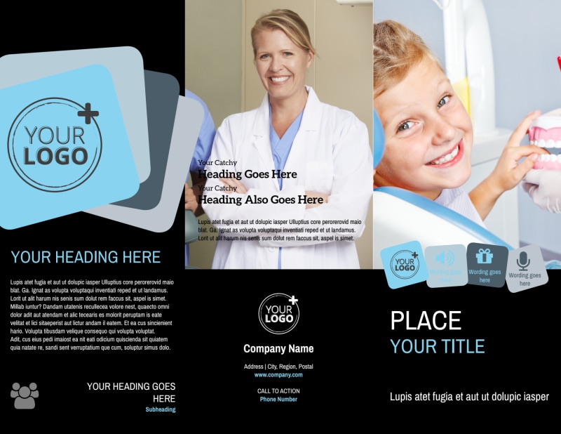 Family Dental Brochure Template