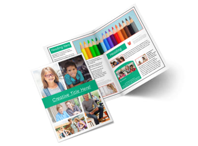 School Counseling Bi-Fold Brochure Template 2 preview