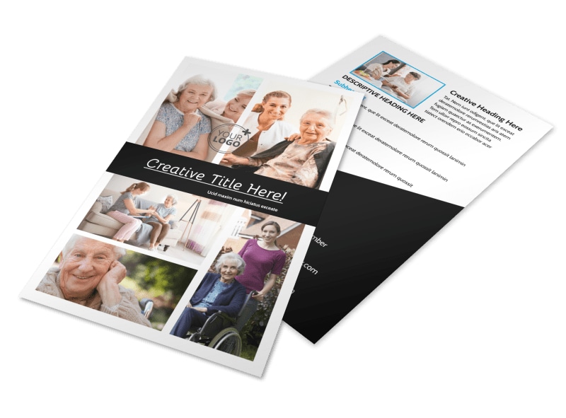 nursing home care flyer template mycreativeshop home care flyer