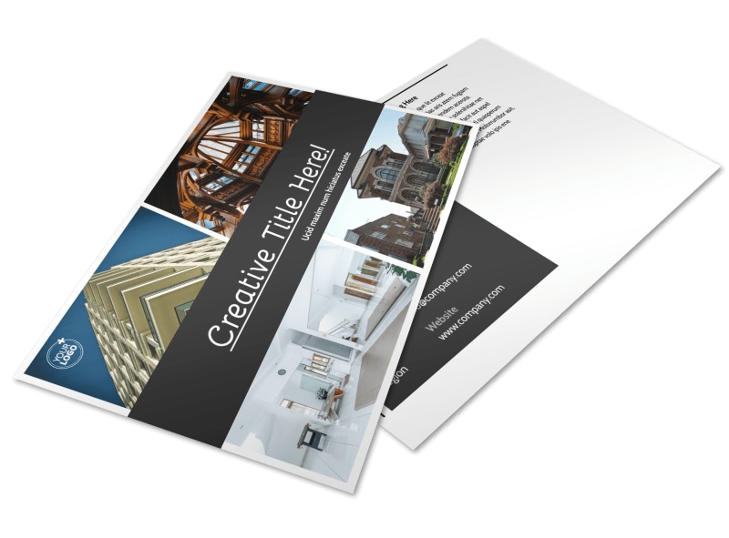 Architecture & Design Service Postcard Template