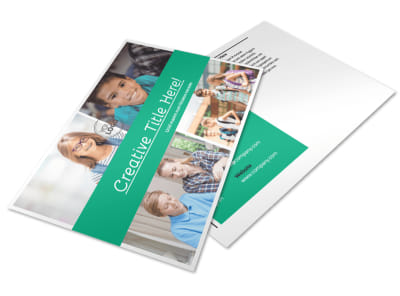 School Counseling Postcard Template preview