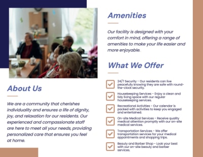 Nursing Home Care Brochure Template Preview 2
