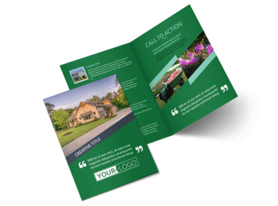 Big Landscape Bi-Fold Brochure Template 2 preview