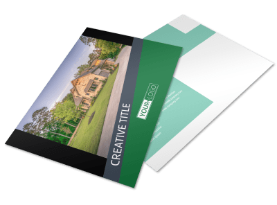 Landscaping Postcards Template Preview